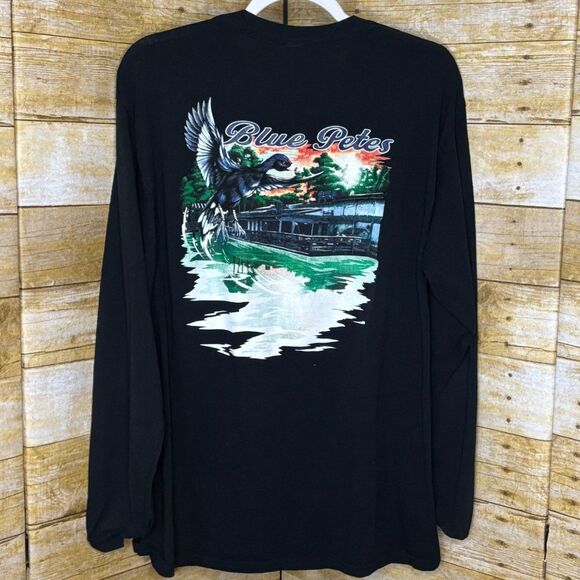 GILDAN ULTRA COTTON BLUE PETE'S VIRGINIA BEACH WATERFOWL UNISEX CREWNECK TEE - Picture 1 of 2